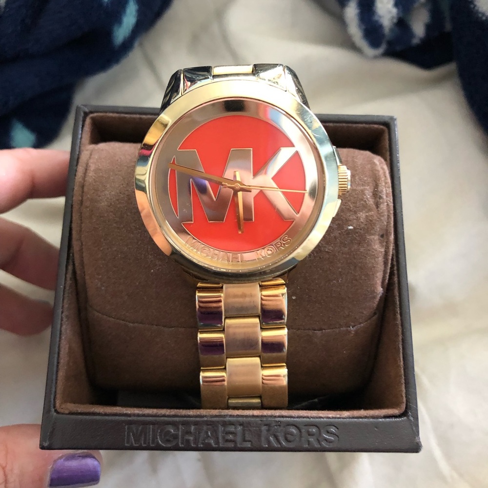 Gold Michael Kors Watch
